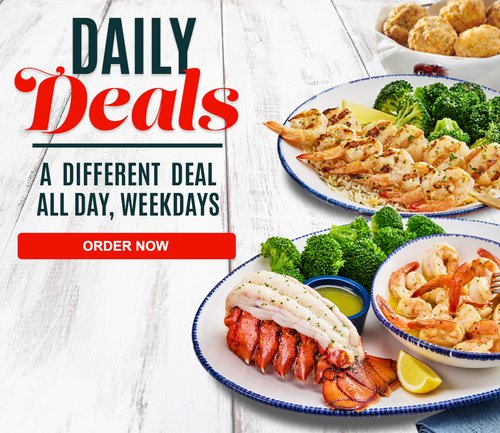 DAILY DEALS. ALL DAY, EVERY WEEKDAY. CLICK HERE TO ORDER NOW